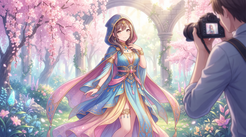 二次元Cosplay写真拍摄